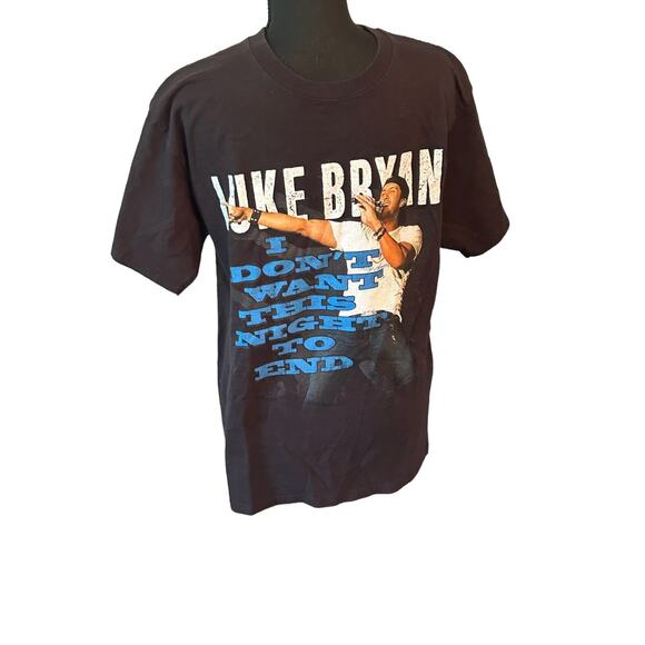 Luke Bryan I Don't Want This Night to End Tour‎ T-Shirt Men's Size M - Picture 1 of 7